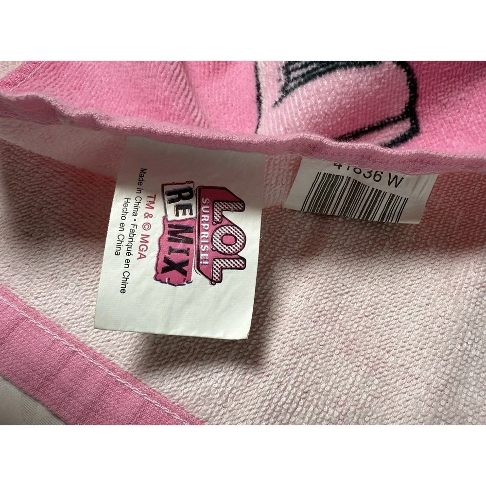 LOL Surprise‎ Towel Pink Girls Kids Bath Beach Pool 29x54 MGA Doll Character